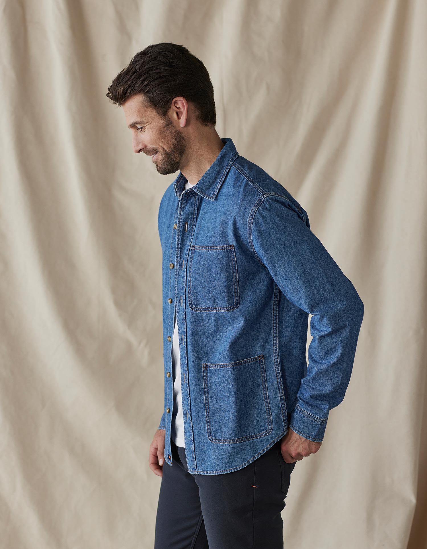 Lightweight Denim Overshirt