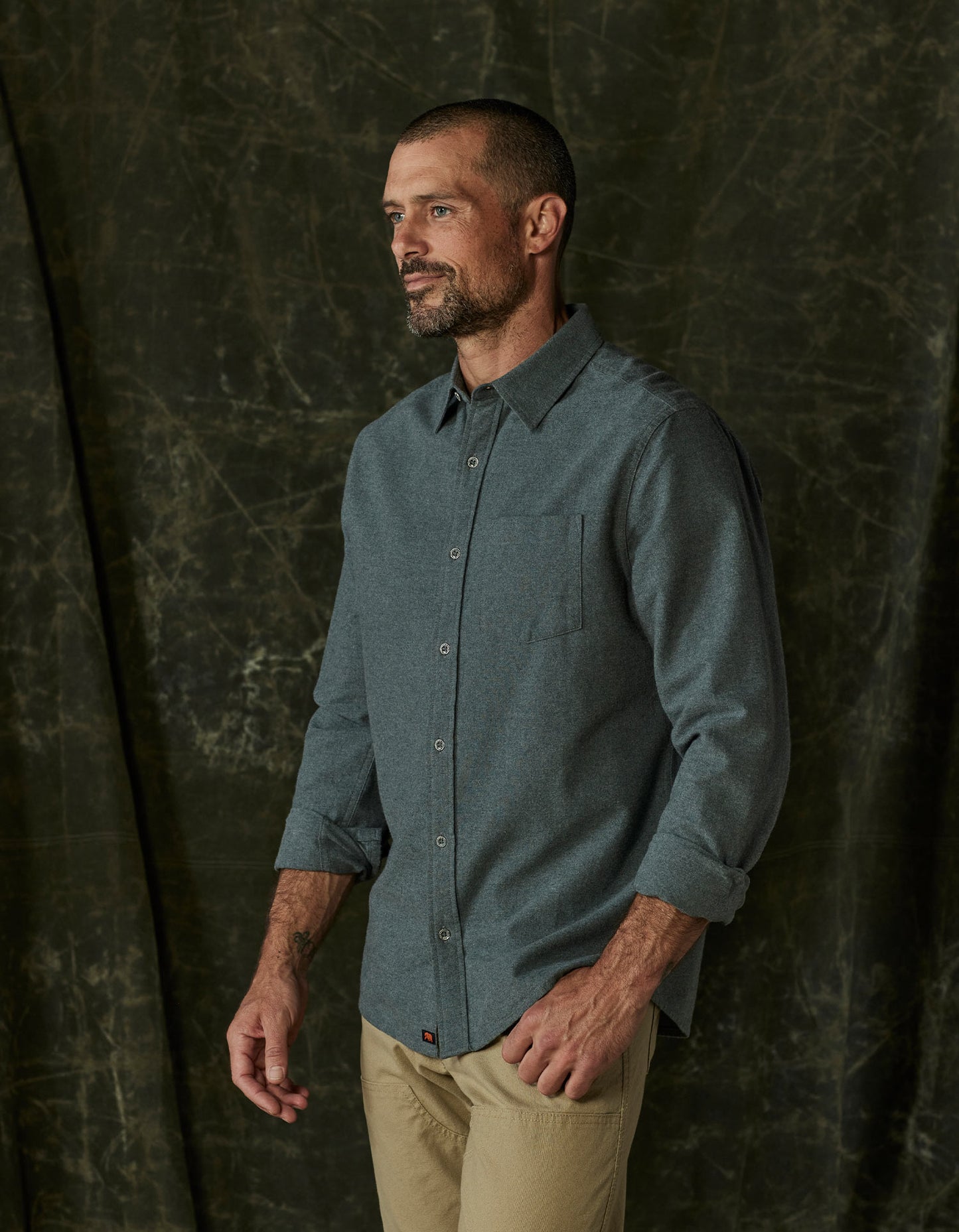 Fairbanks Chamois Button Up in Waterloo