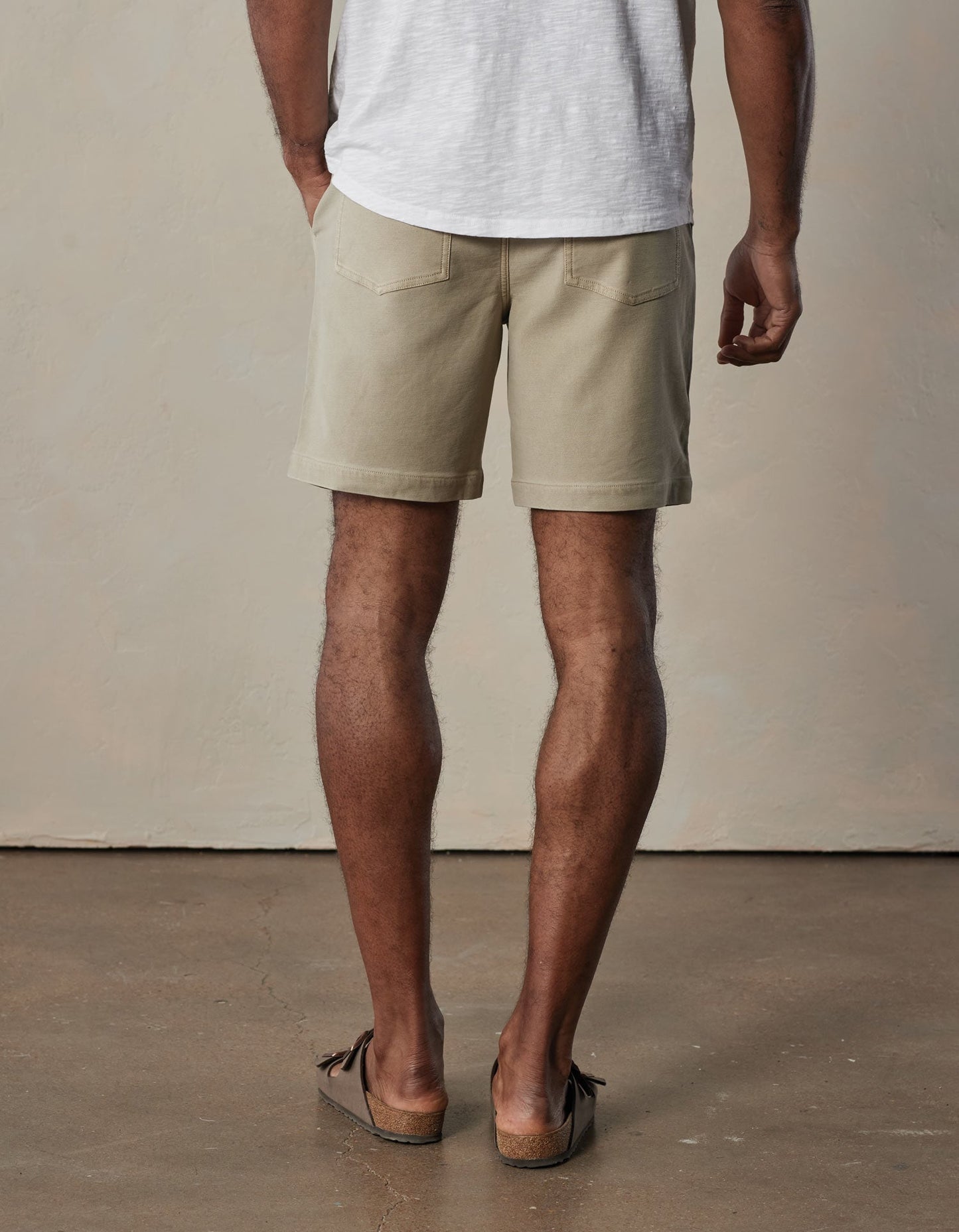 Comfort Terry Utility Short in Shadow