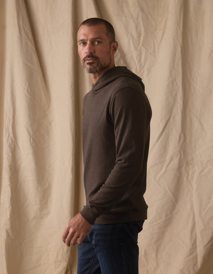 Puremeso Essential Hoodie in Ash Brown