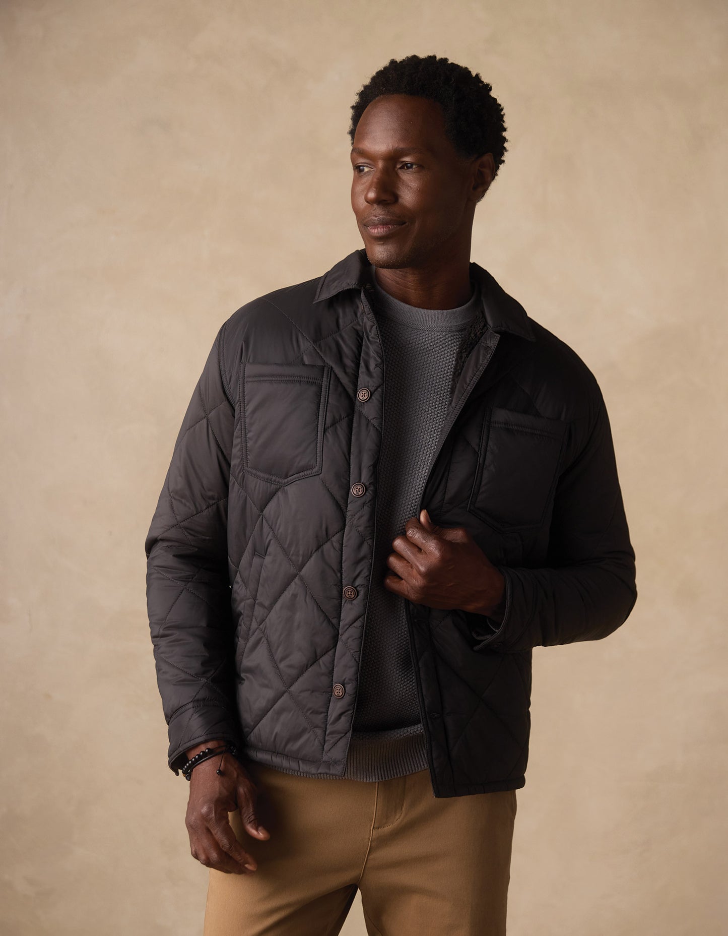 The Only Jacket in Charcoal