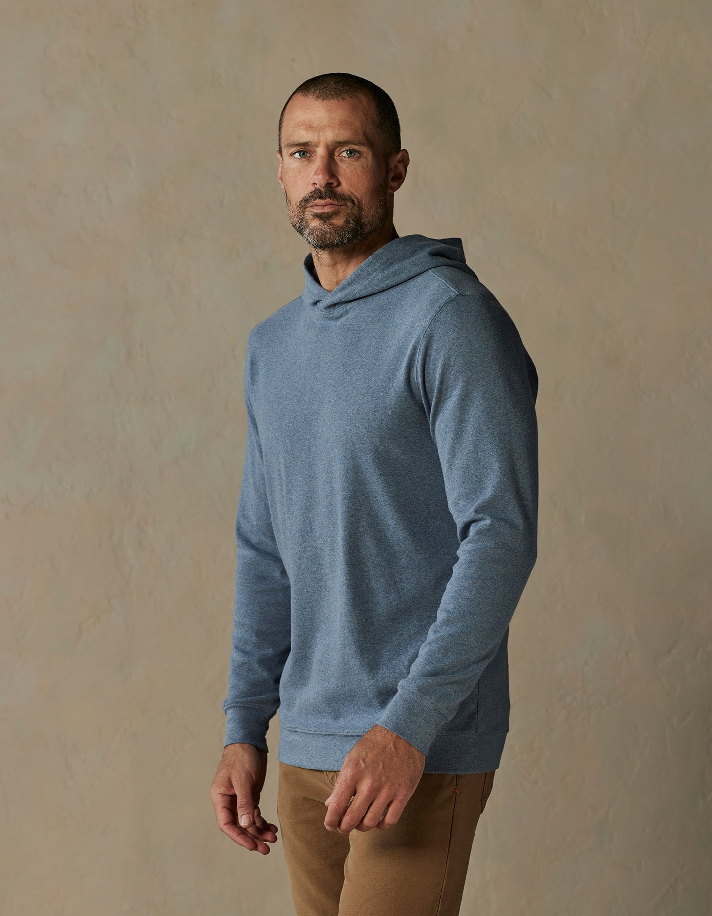 Puremeso Essential Hoodie in Slate Blue