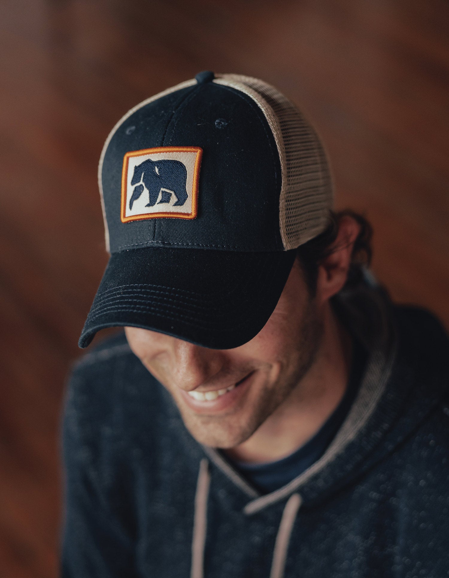 Dano Trucker Cap in Navy – The Normal Brand