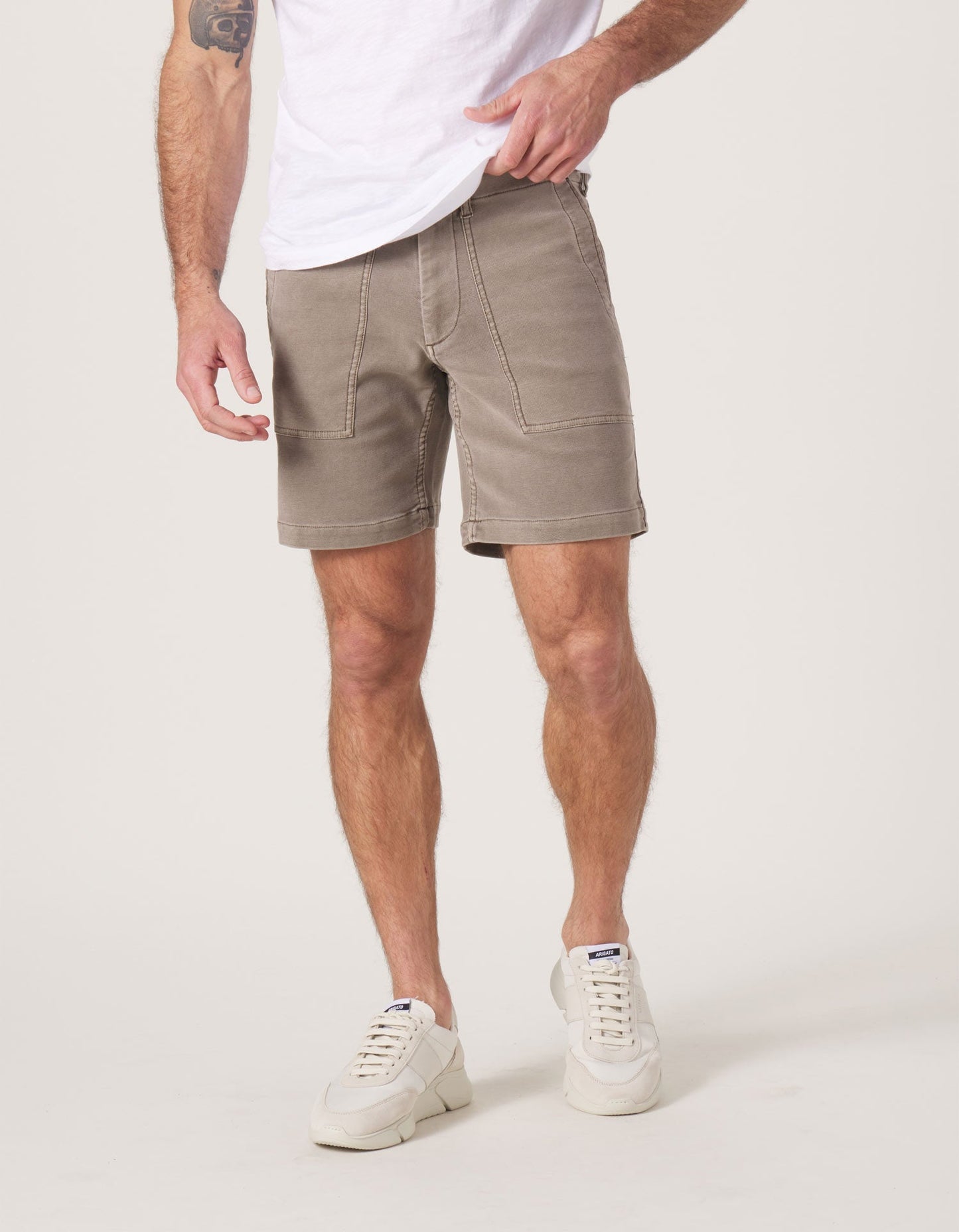 Comfort Terry Utility Short in Shadow