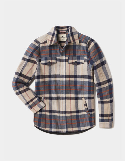 Legend Jacket in Cream Plaid