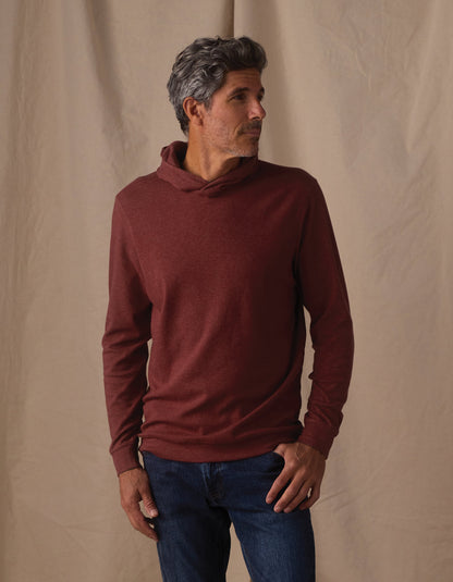 Puremeso Essential Hoodie in Redwood