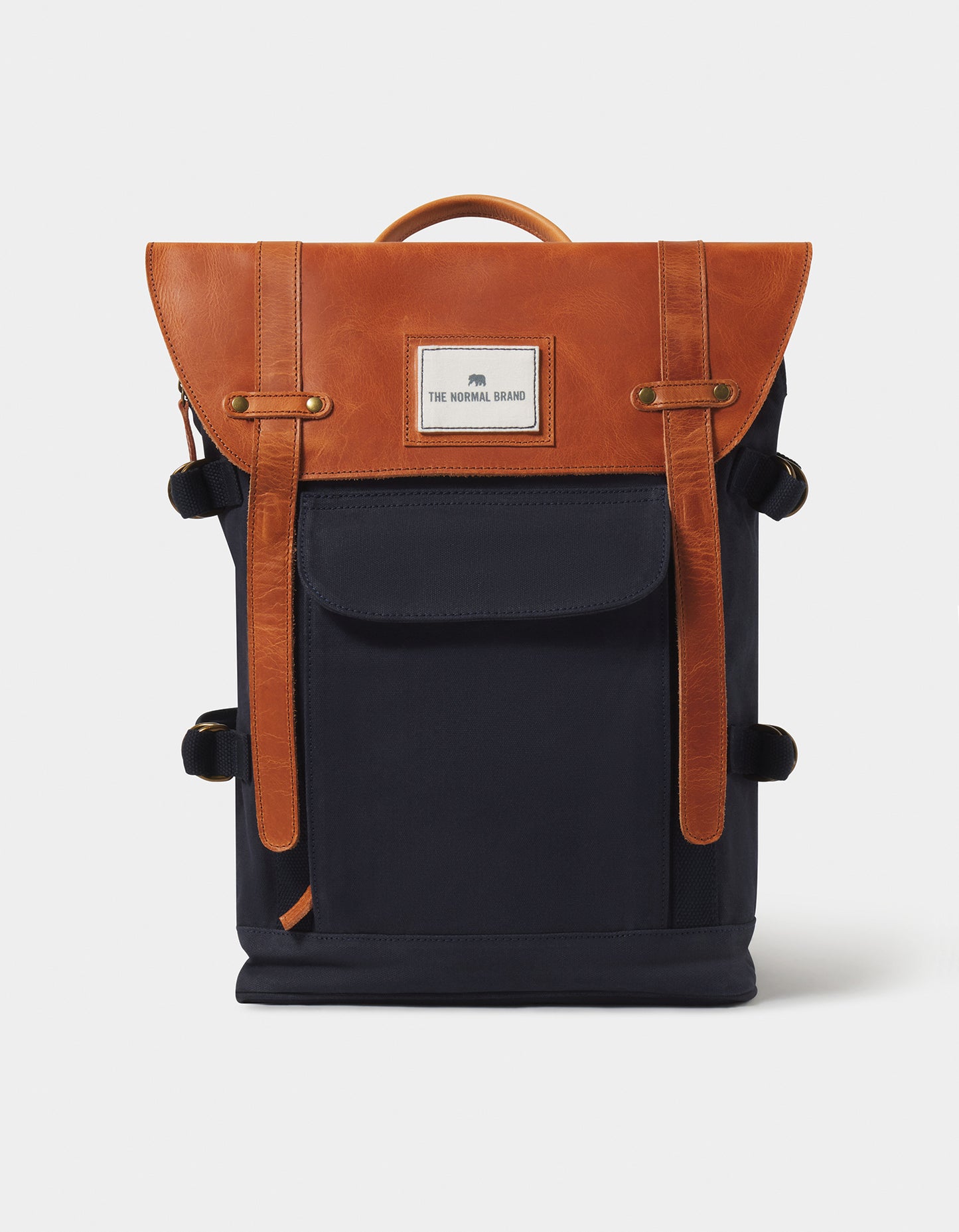 branded leather backpack Men's Pebble Grain Backpack, Caramel / One Available 4 attractive colors(Black Men Designer Leather Rucksack Luxury