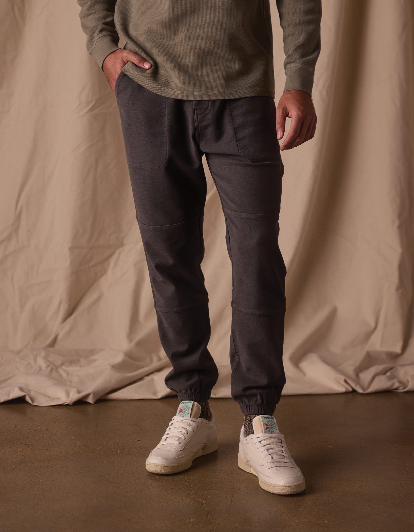 Comfort Terry Everyday Jogger in Steel