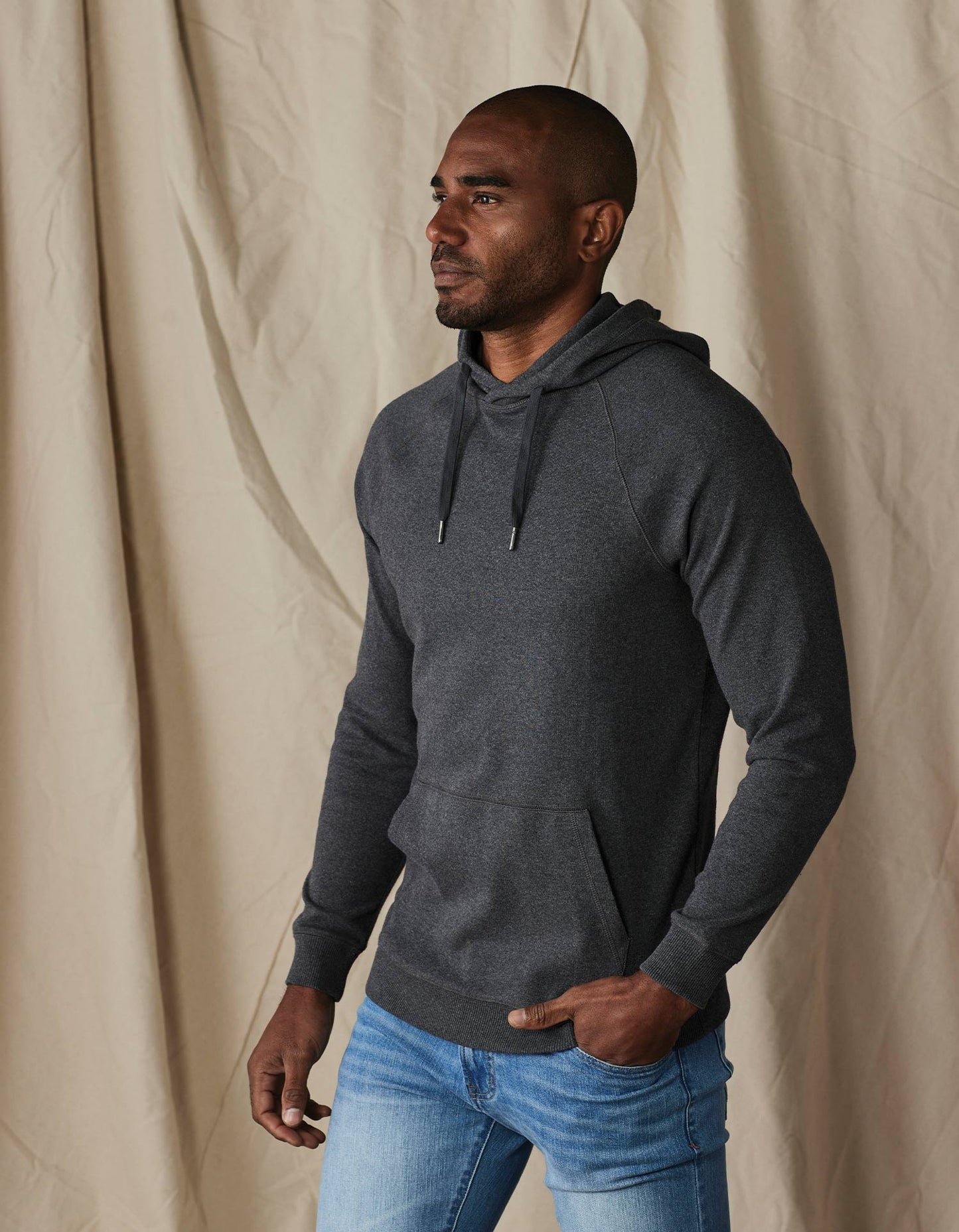 Puremeso Weekend Hoodie in Charcoal