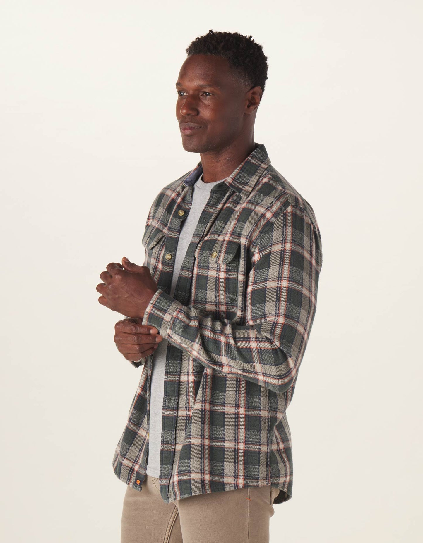 Mountain Overshirt in Auburn Plaid