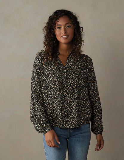 Harlowe Blouse in Harlowe Print