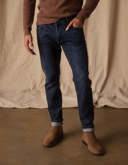 Normal Slim Jean in Dark Greyson Wash