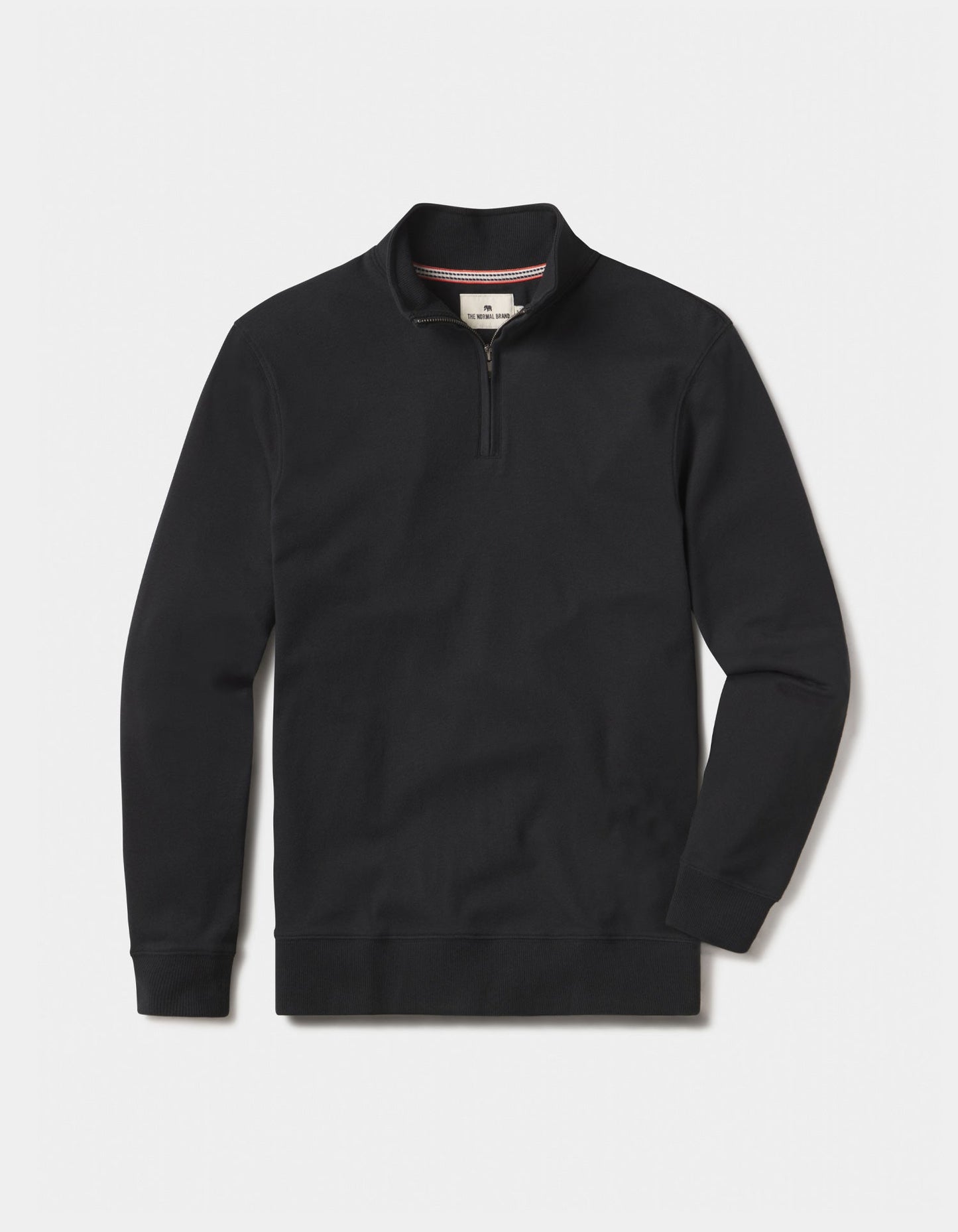 Puremeso Weekend Quarter Zip in Black