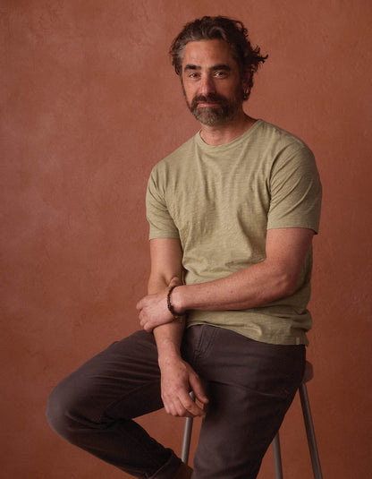 Vintage Slub Perfect Tee in Sage