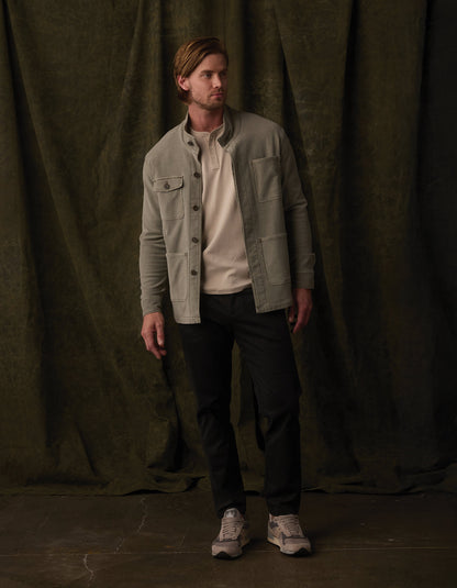 Comfort Terry Chore Coat in Moss