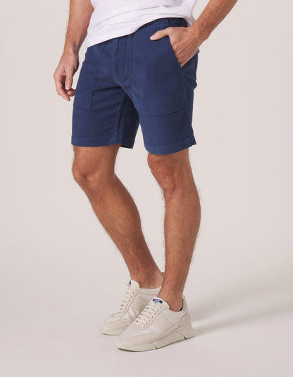 Comfort Terry Utility Short in Shadow