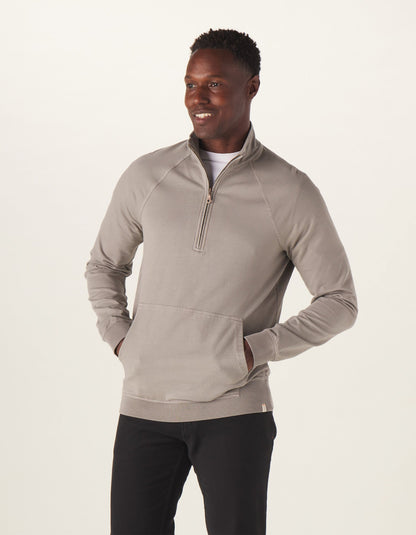 Tentoma Quarter Zip in Grey