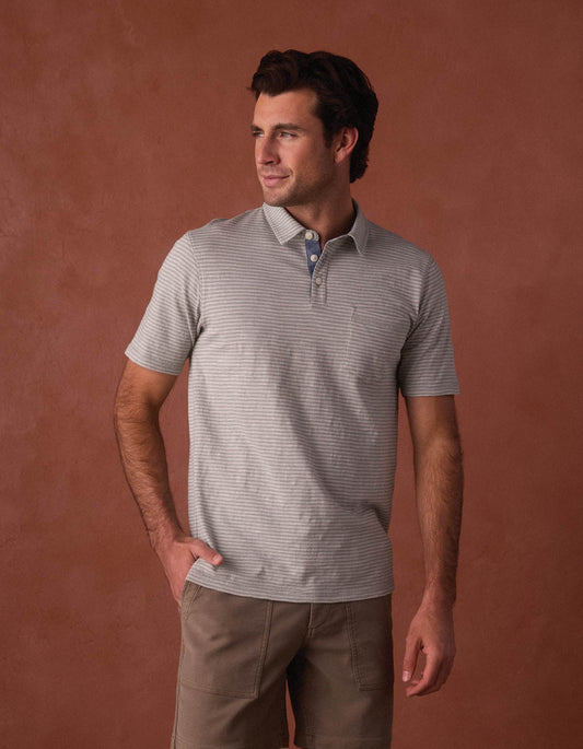 Vintage Slub Pocket Polo