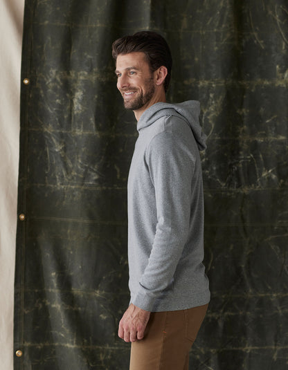 Puremeso Essential Hoodie in Athletic Grey