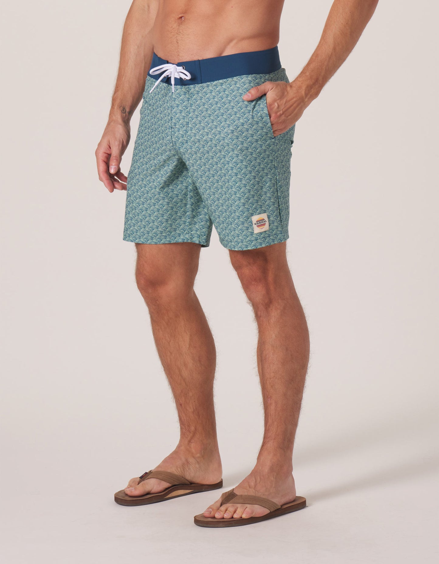 Apollo Trunk in Saguaro Wave Print