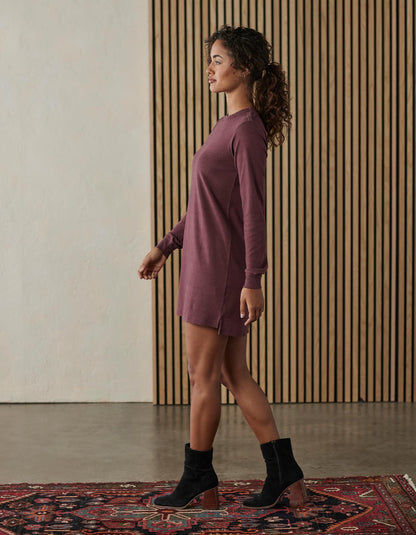 Puremeso Everyday Dress in Wine