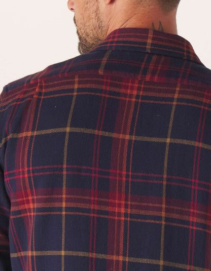 Mountain Overshirt in Cider Plaid