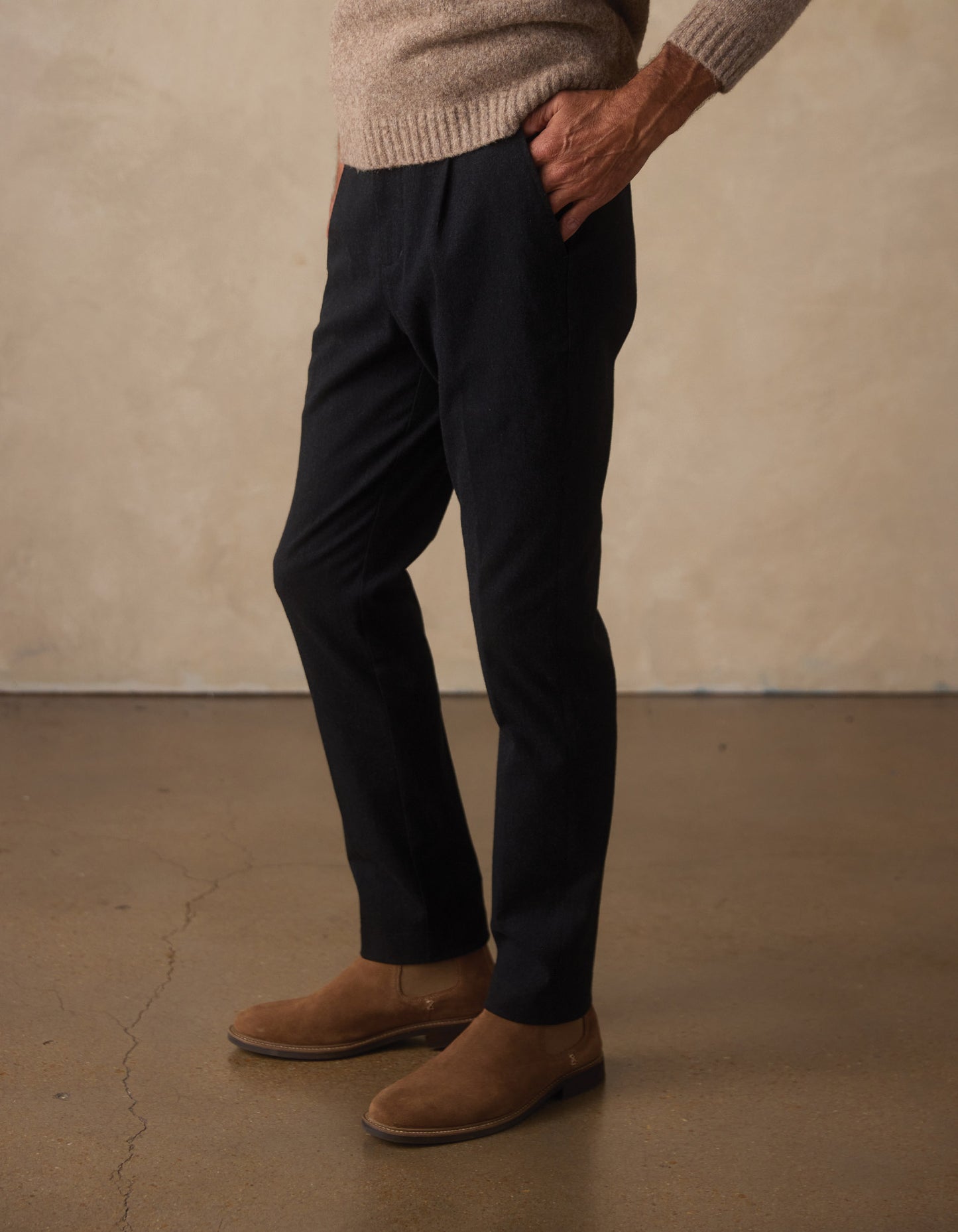 Normal Trouser in Charcoal