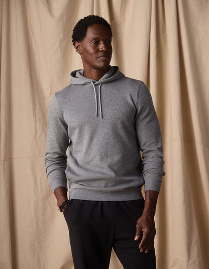 Fleece Puremeso Hoodie in Athletic Grey