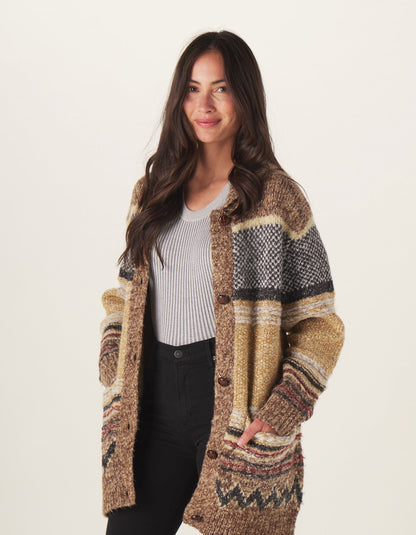 Carmy Heritage Cardigan in Multi