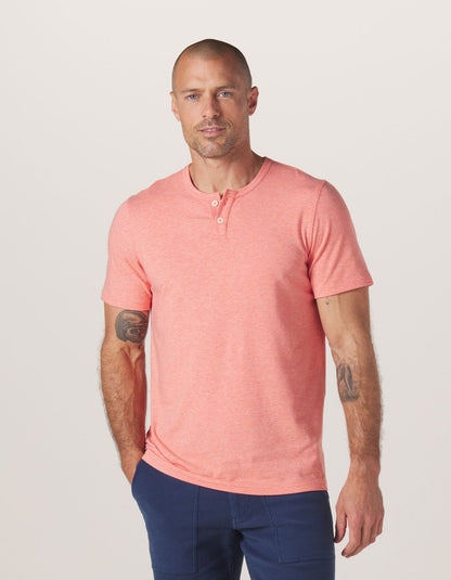 Active Puremeso Weekend Henley in Canyon Sunset