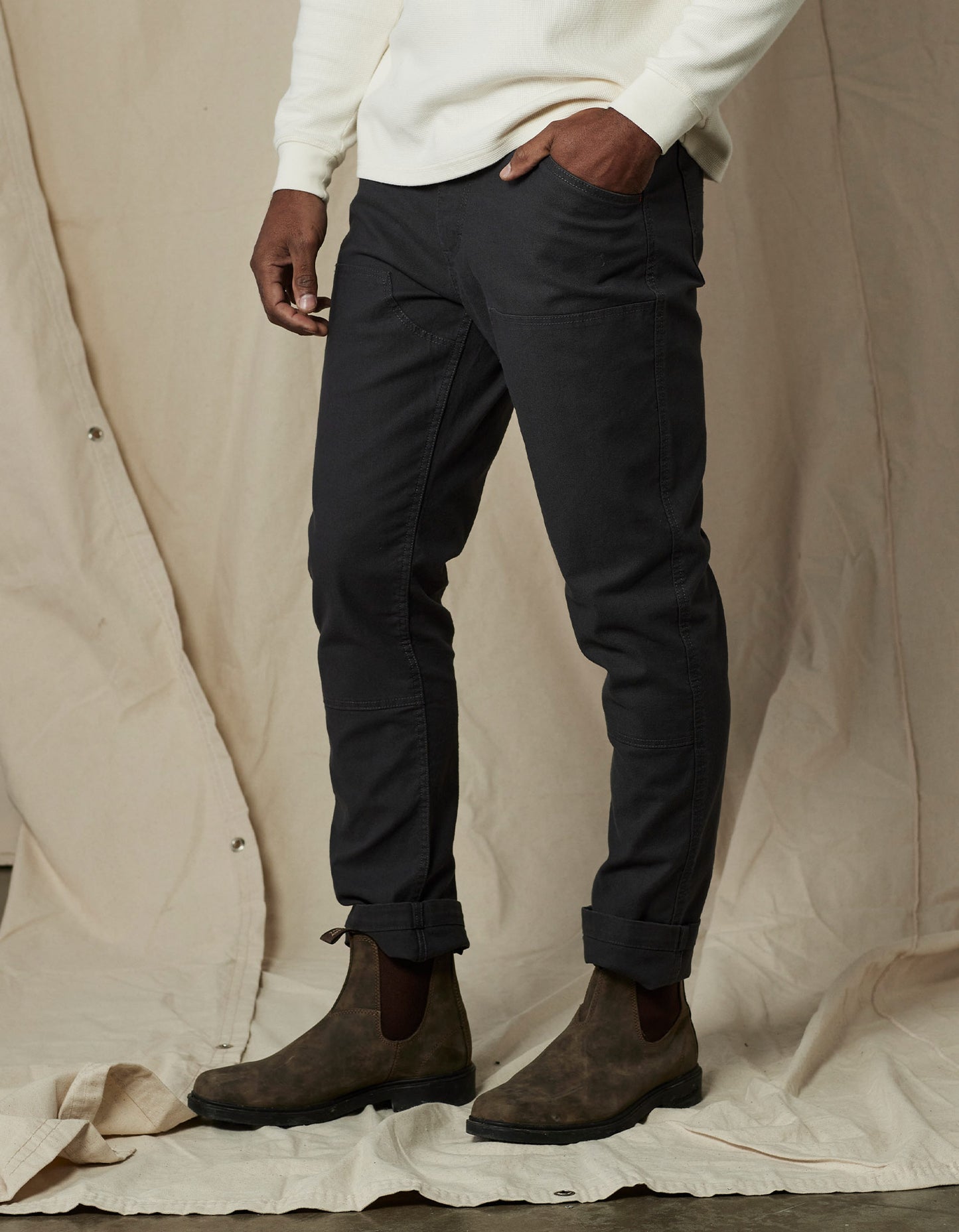 Scout Canvas Workwear Pant in Phantom