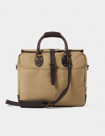 Utility Laptop Bag in Tan