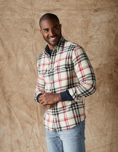 Mountain Overshirt in Apres Plaid