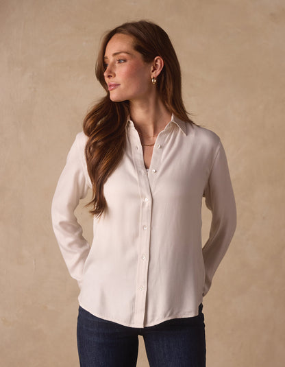 Harper Everyday Shirt in Birch