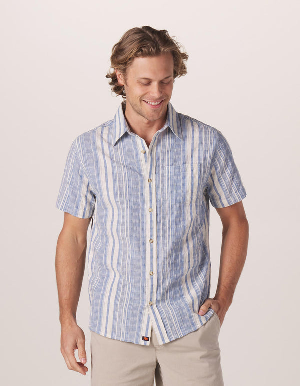 Freshwater Short Sleeve Button Up Shirt