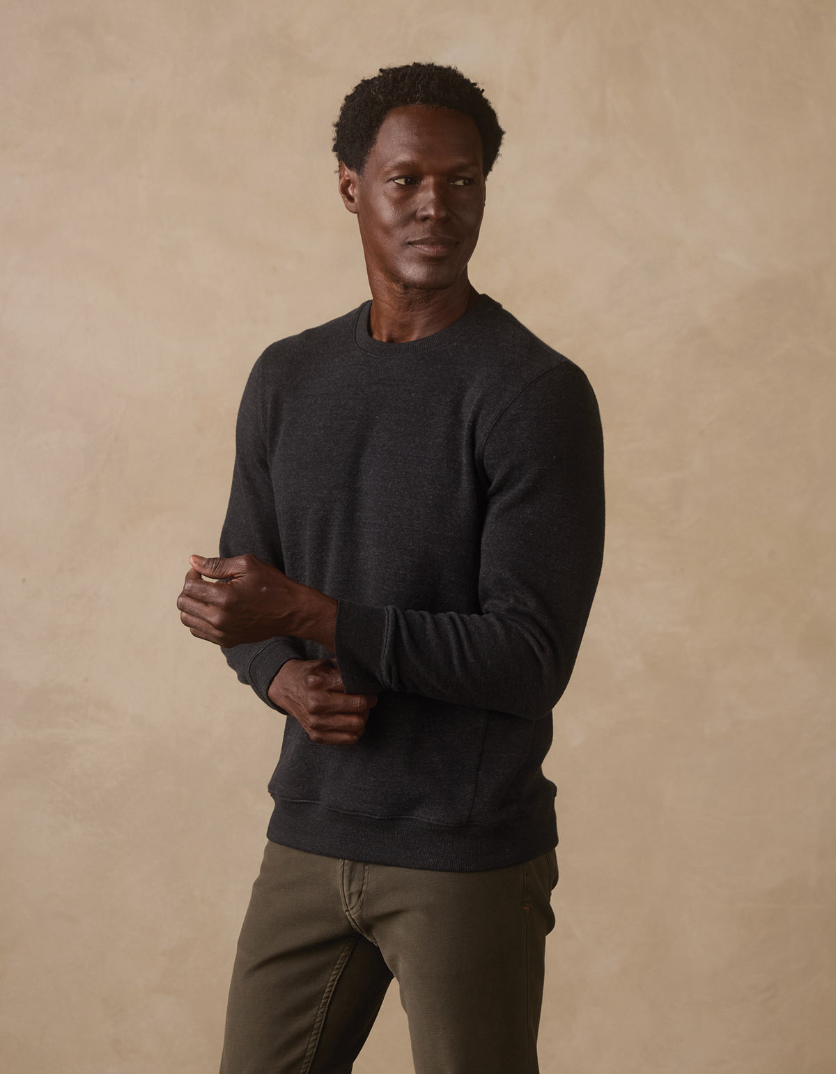 Fleece Puremeso Pullover in Phantom