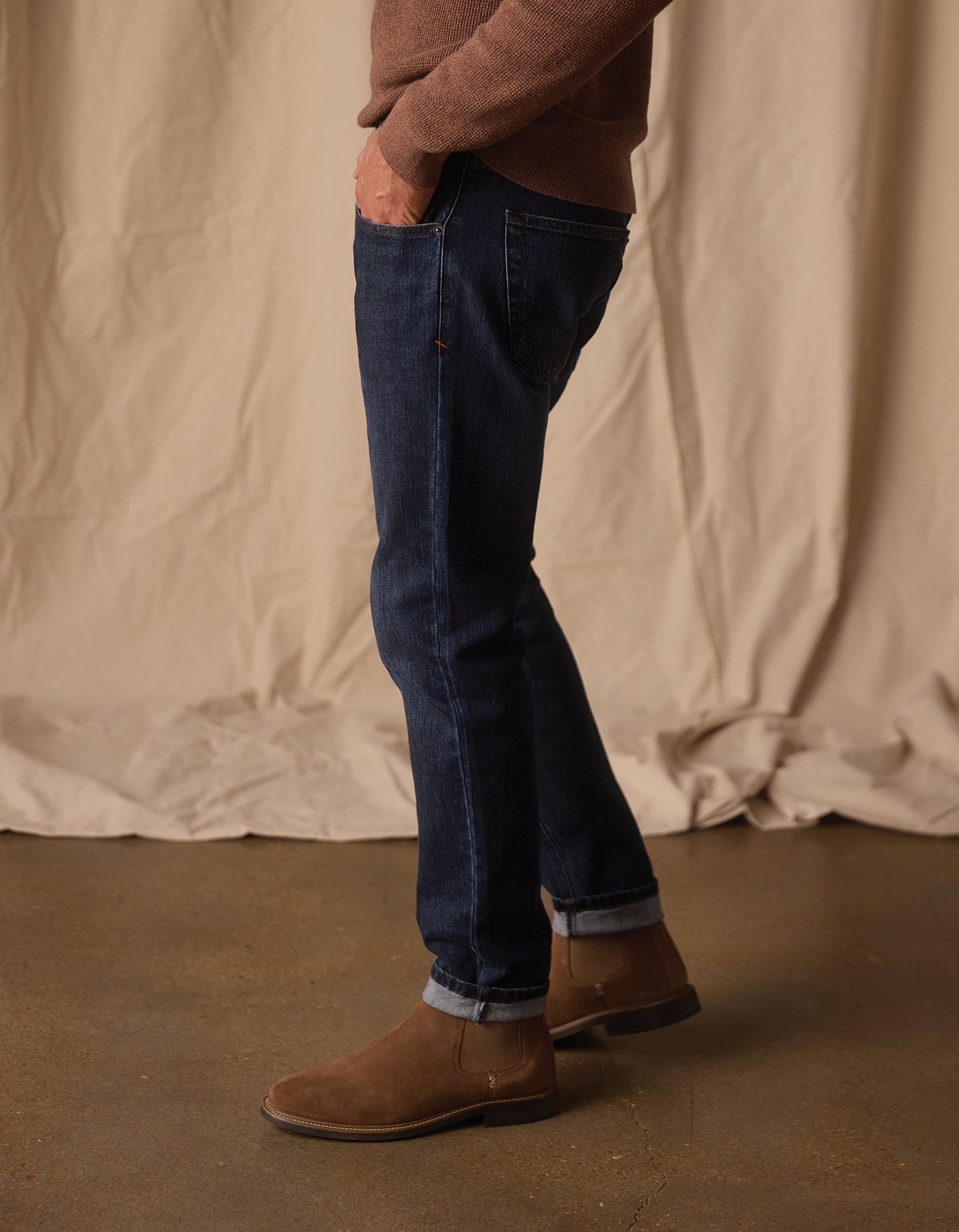Normal Slim Jean in Dark Greyson Wash