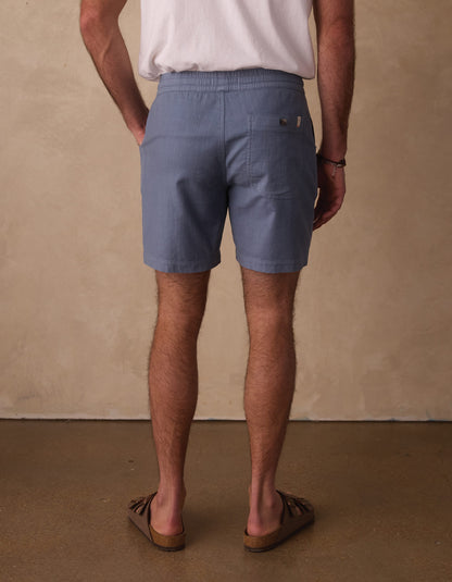 Texstretch Summer Short in Raindrop
