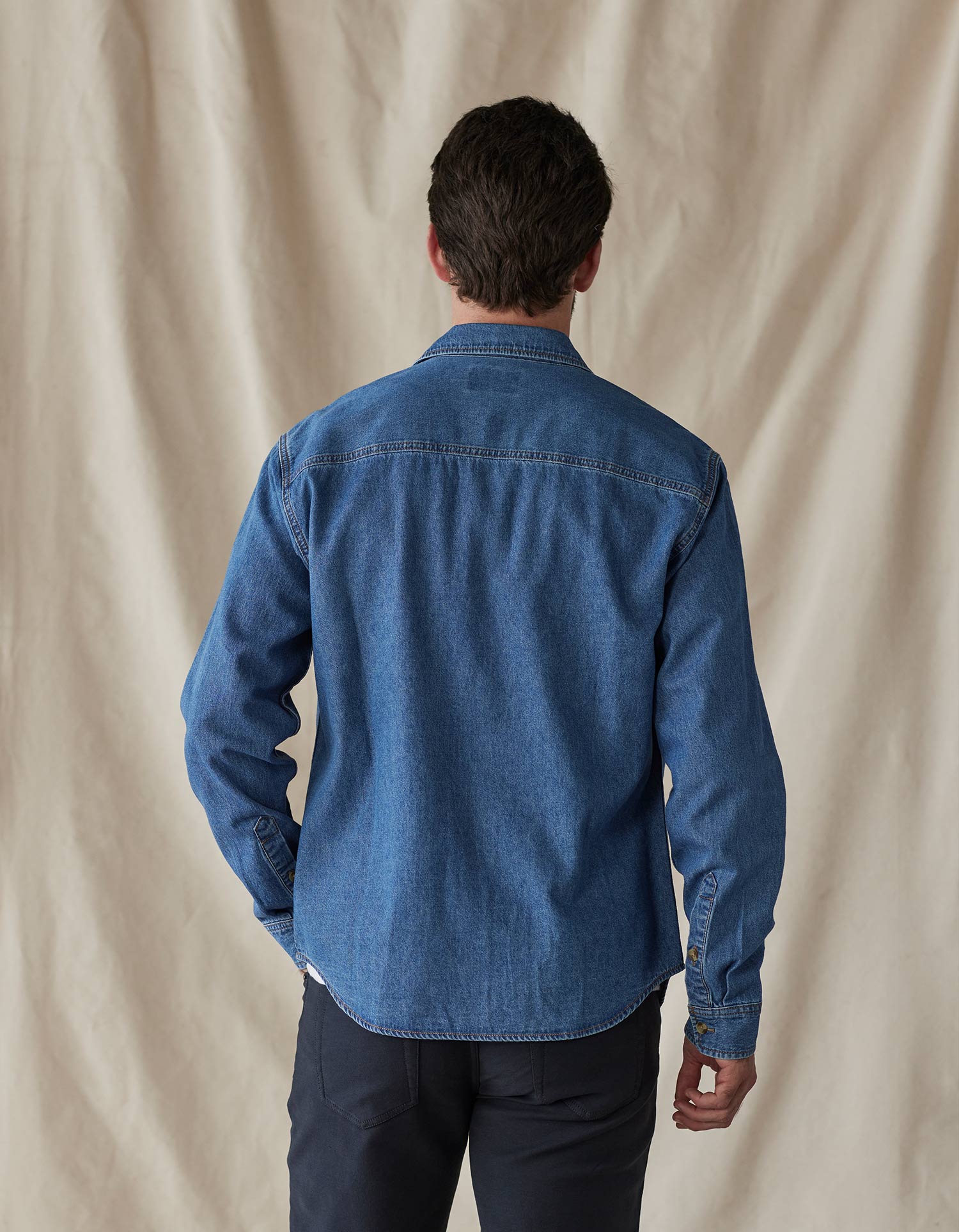 Lightweight Denim Overshirt