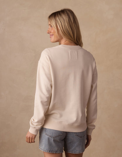 Cole Terry Classic Crewneck in Birch