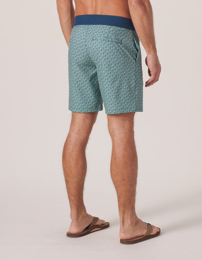 Apollo Trunk in Saguaro Wave Print