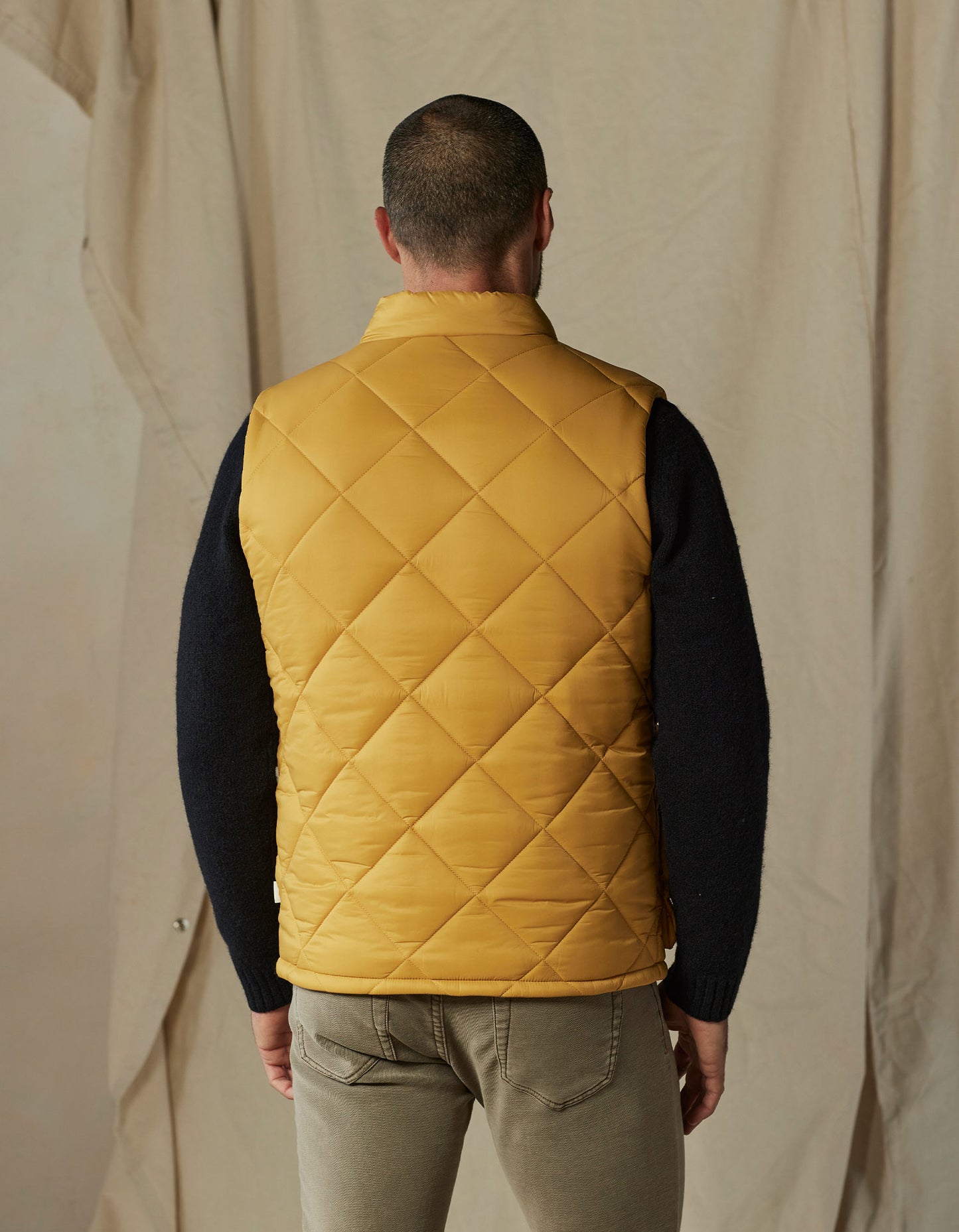 Parker Vest in Goldenrod