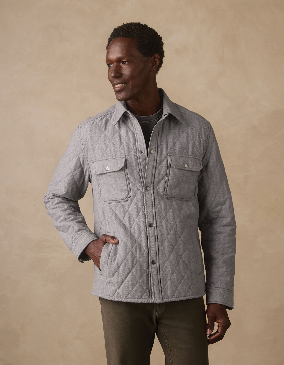Insulated Workwear Jacket in Ash Nep