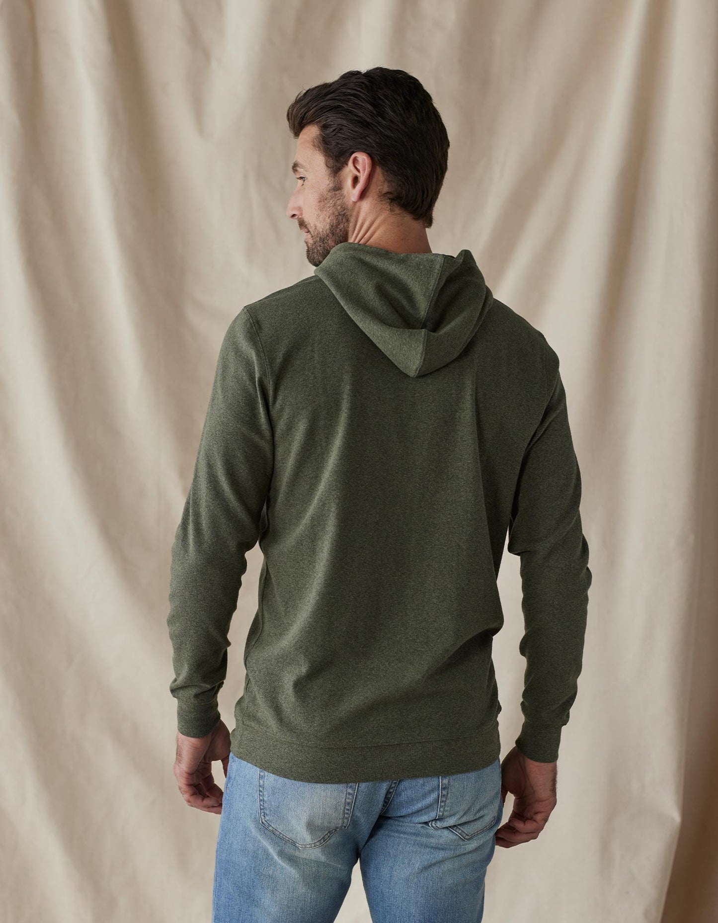 Puremeso Essential Hoodie in Oakmoss