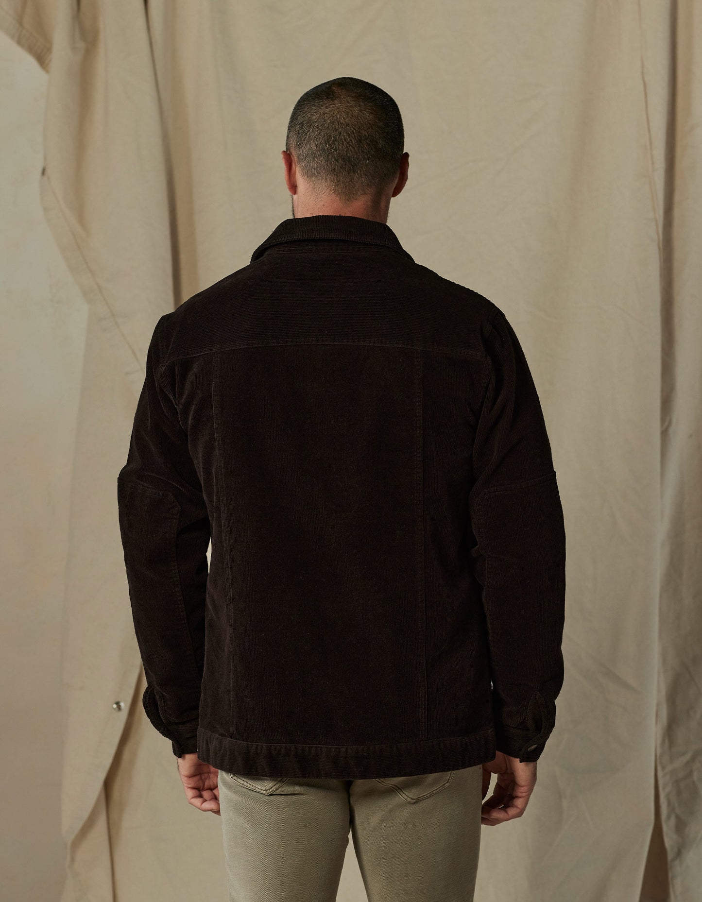 Hawthorne Cord Jacket in Chesnut