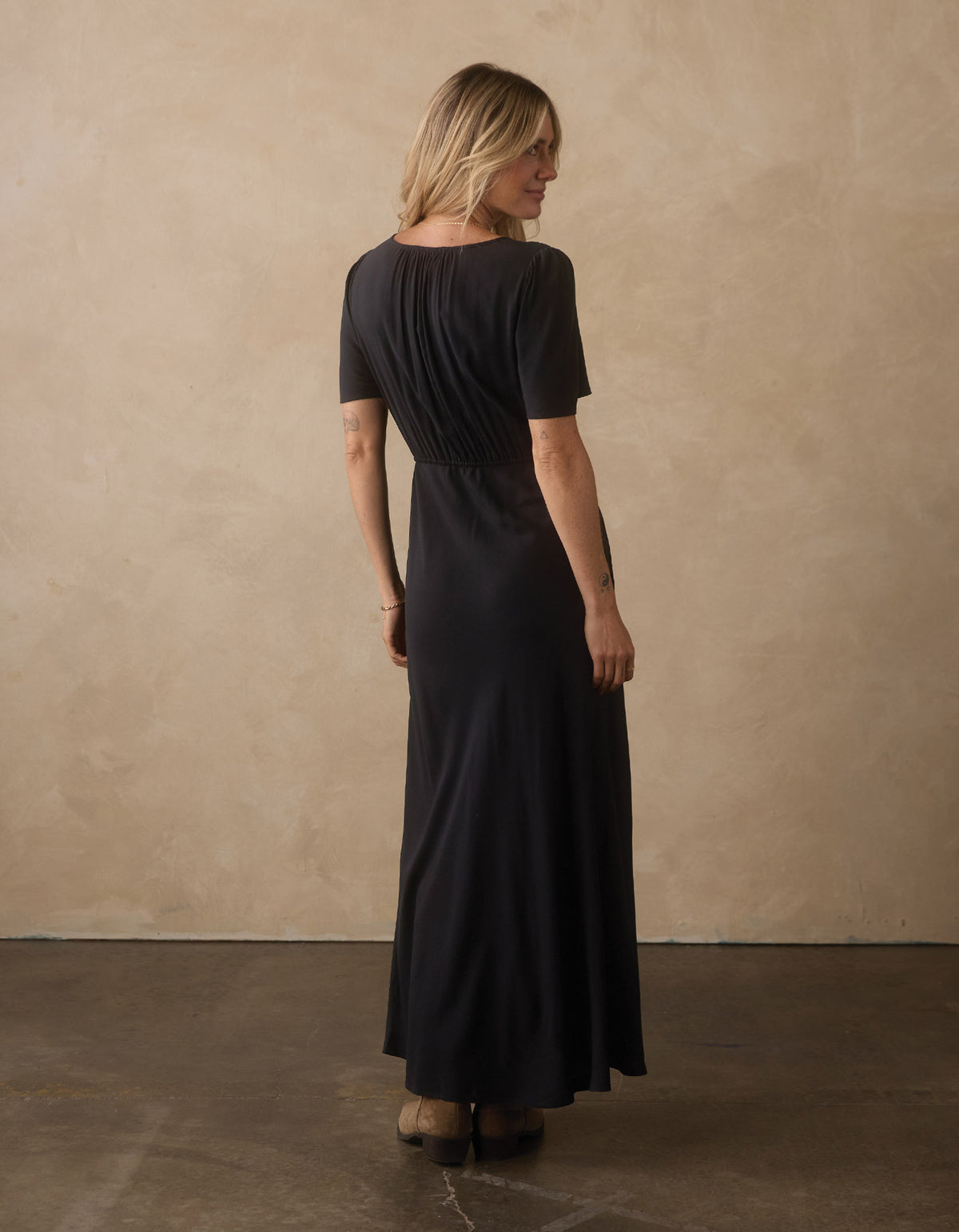 Sawyer Maxi Dress  in Black
