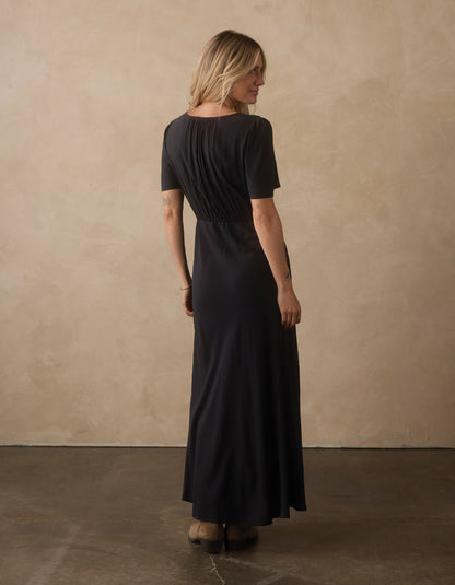 Sawyer Maxi Dress  in Black