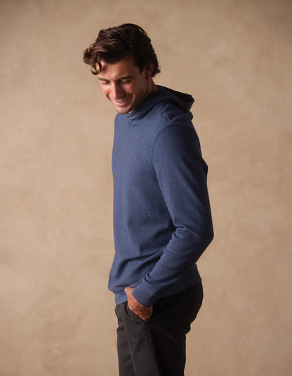 Puremeso Essential Hoodie in Indigo Blue
