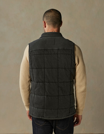 Jackie Premium Fleece Lodge Vest in Phantom