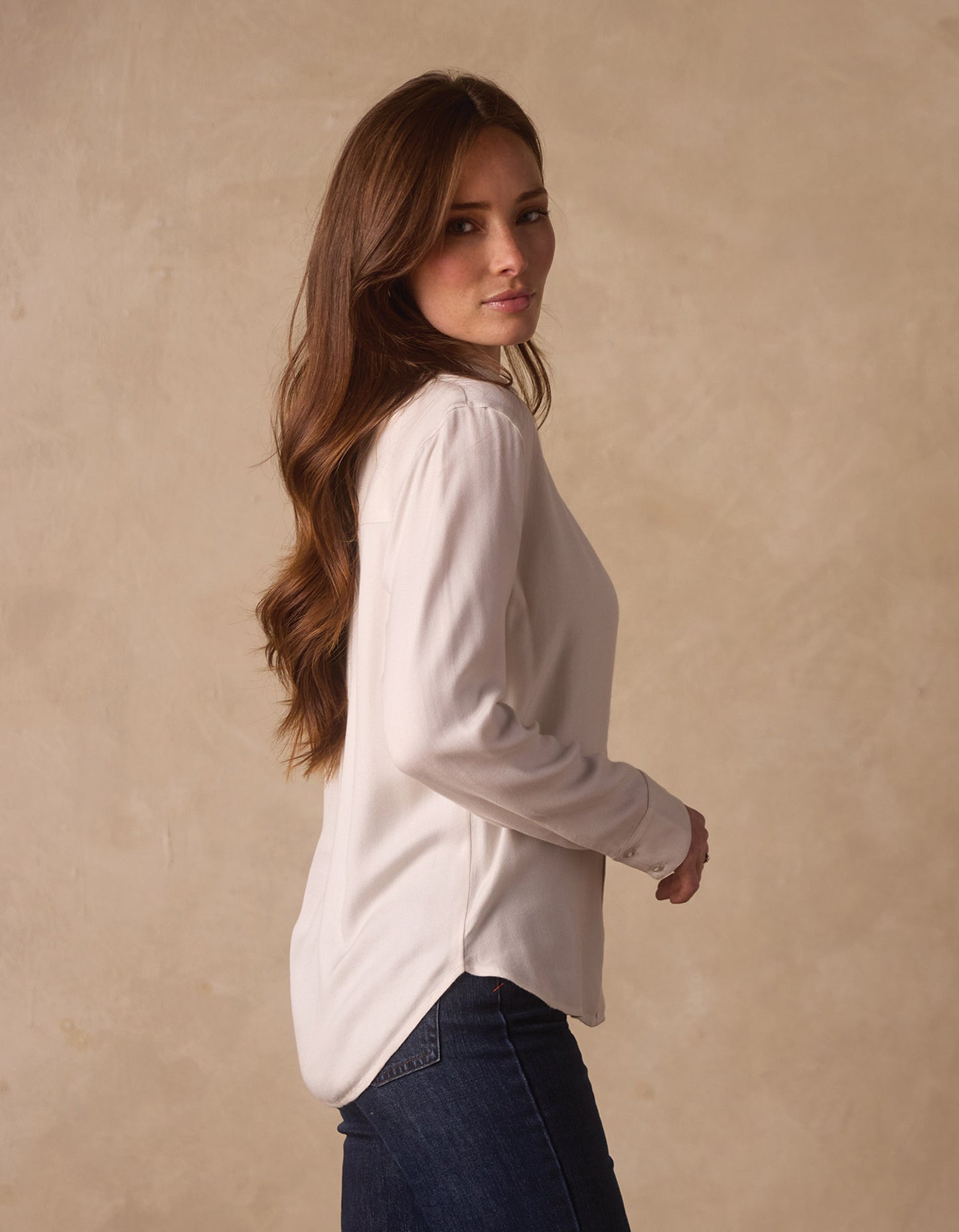 Harper Everyday Shirt in Birch